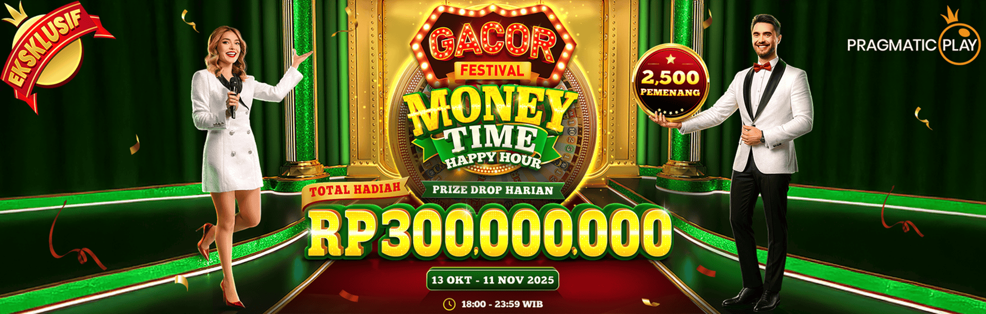 PP LIVE CASINO - GACOR FESTIVAL: MONEY TIME HAPPY HOUR